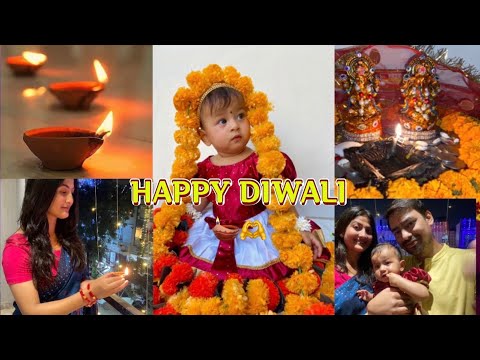 Yaadvi first ￼Diwali celebration || Diwali vlog 🪔 #diwalispecial