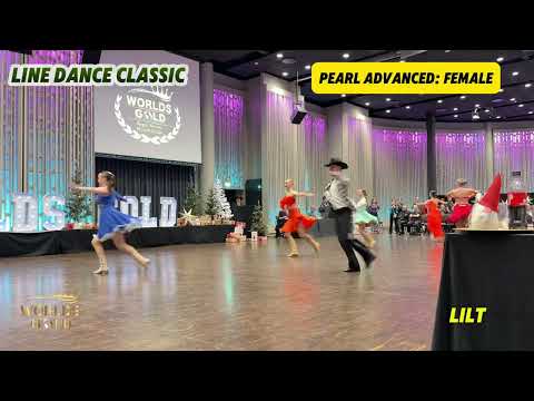 WORLDS GOLD 2024 | Line Dance Classic | Pearl Advanced: Female | Lilt #윤정혜 #gold_linedance #오정현