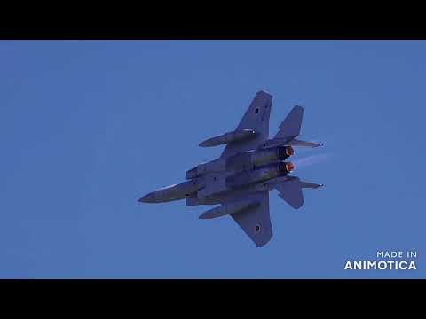 岐阜基地　浜松基地航空祭に伴う機動飛行訓練　F15　F2　2024.10.10