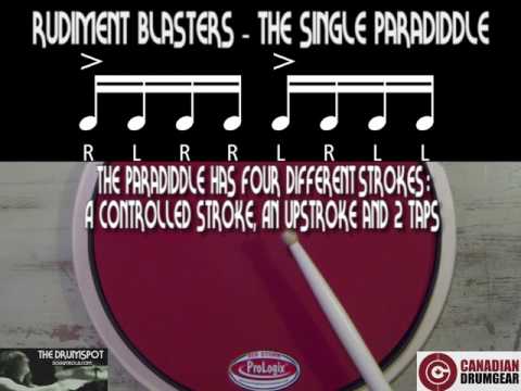 The Single Paradiddle - Canadian Drum Gear - DOUGMEOLA.COM / The DrumSpot