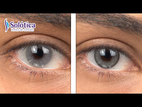 Monthly Hidrocor Cristal & Soflex Natural Colors Cristal | Grey Colored Contact Lenses