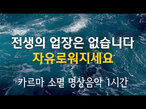 카르마 소멸 명상음악 1시간. 전생의 업보같은 건 없습니다 무엇에도 얽매이지 말고 자유로워지세요. 여러분이 가지는 에너지에 따라 모든 게 녹아 없어질 뿐입니다.