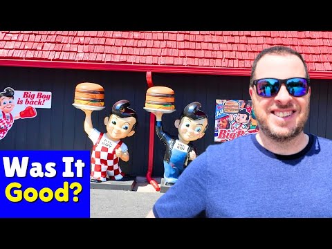 Taste Testing The New Big Boy Restaurant (Wisconsin Dells) 🍔