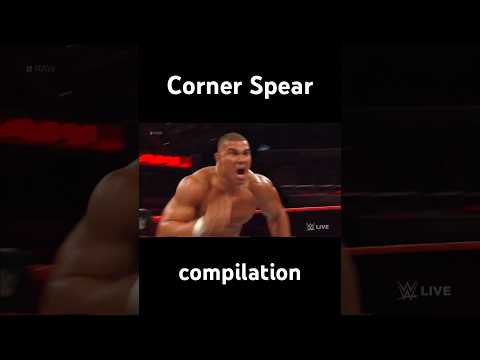 WWE: Corner Spear compilation