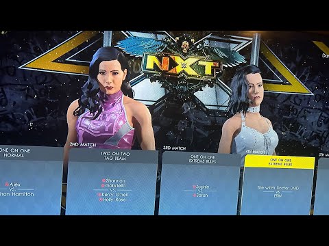 WWE 2K22 - AWA wrestling: DMD vs Erin