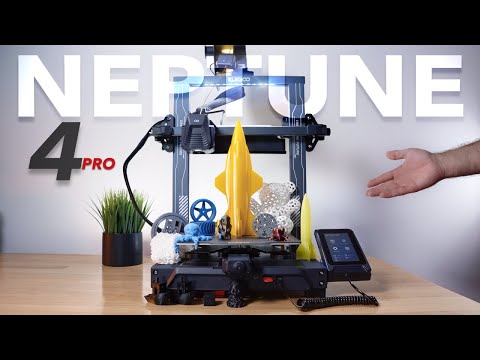 Elegoo Neptune 4 Pro - Klipper 3D Printer - Unbox & Setup