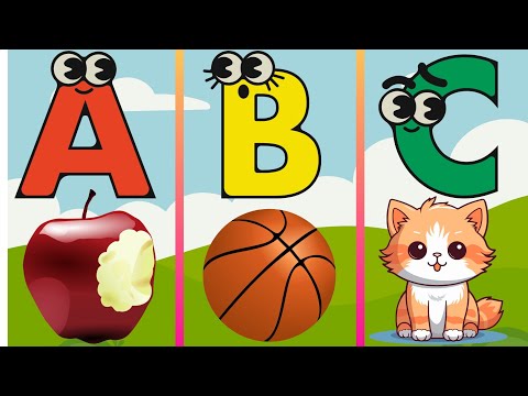 Abc & 123 for Kindergarten | Abc Phonics Song | Alphabet Learning | Nursery Rhymes | A for Apple