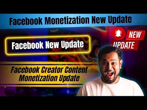 Facebook Monetization New Update | Facebook New Update |Facebook Creator Content Monetization Update