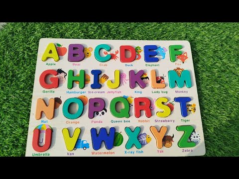 ABC Puzzle, abcd, abc activity puzzle, ABC Song, a b c d e,  Best Learn Alphabet Puzzle Learning