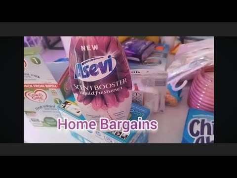 Catch up & Home bargains Haul