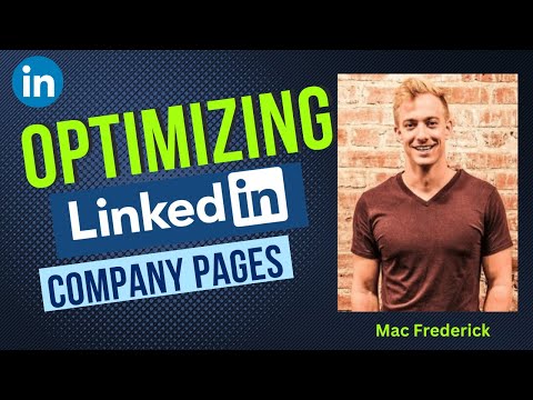 Optimize A Company LINKEDIN Page (Grow on Linkedin 📈)