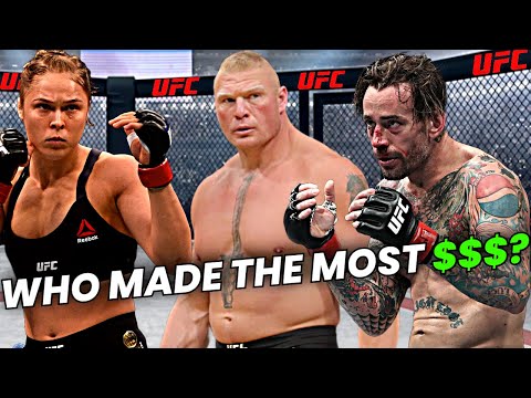 UFC Pay Of WWE Stars REVEALED! 💵