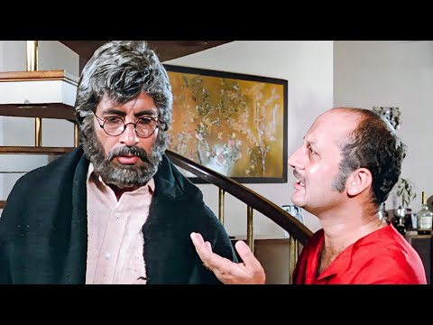 ए बुड्ढे शराफत से मुझे फोन दे दे  | Amitabh Bachchan | Sridevi | Anupam Kher | Hindi Movie