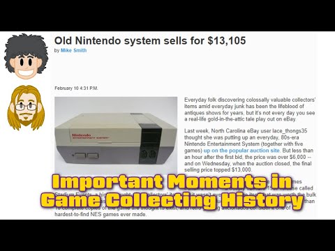 Important Moments in Game Collecting History!