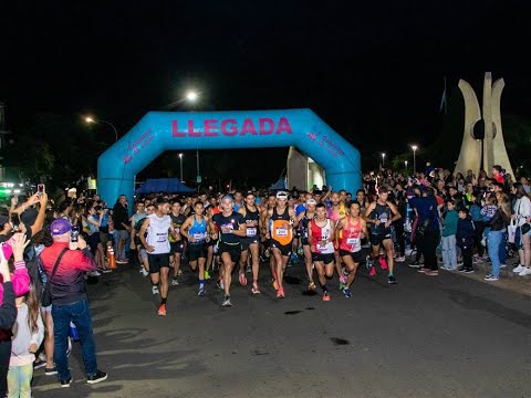 Atletas de toda la región participaron de una nueva edición de la carrera "Power Night"