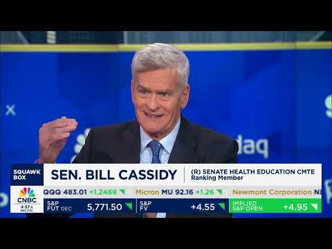 Cassidy Discusses Drug Pricing on Squawk Box