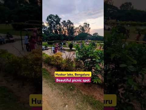 Huskur lake Bengaluru #picnic #spot #clean #lake #family #outing #shorts #beautiful #evening