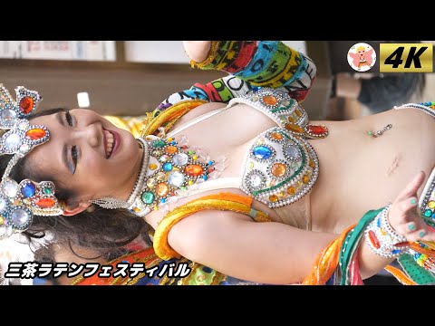 【4K 縦撮り】サウーヂ　三茶ラテンフェスティバル 2024 #6 Samba in Japan　2024