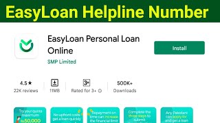 Easy loan  Helpline Number  || EasyLaon Personal Loan Online App Customer Care Contact Number