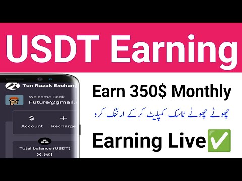 New Usdt Earning Site 2024 | How to Earn Money Online in Pakistan | New Usdt Investment Site 2024