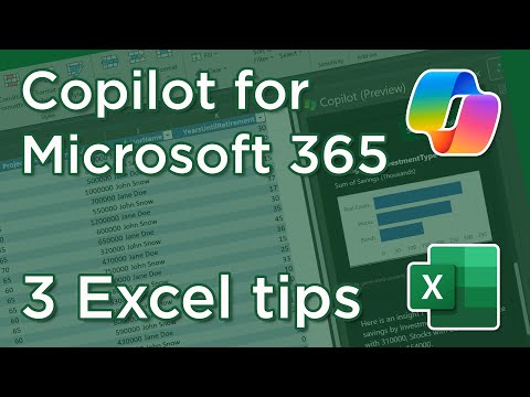 Three Tips for Excel | Copilot for Microsoft 365