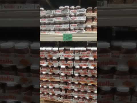 NUTELLA AT LANDERS #nutella #hazelnut #spread #shortvideo #shorts #short #shortsvideo #foryou #yt