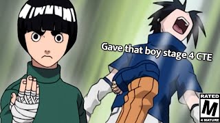 When Rock Lee HUMBLED Sasuke by BEATING HIM SENSELESS without getting a single scratch