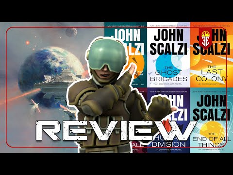 Old Man's War series by John Scalzi - Military Sci-Fi Book Review