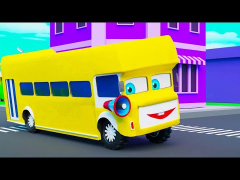 Wheels on the Bus | Round n Round | Best Rhymes Compilation | Nursery Rhymes & Songs Collection USA