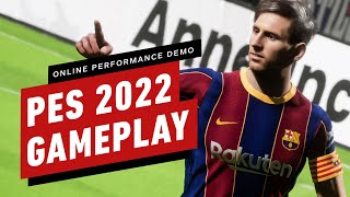 PES 2022: Online Performance Test Demo Gameplay