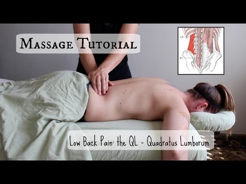 Massage Tutorial: THE QL - Low Back Pain