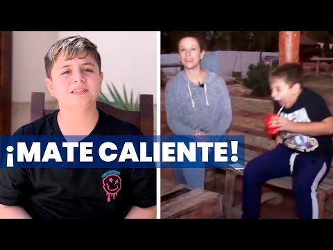 Álvaro, el nene que se quemó con el mate y se hizo meme | FUERON VIRALES