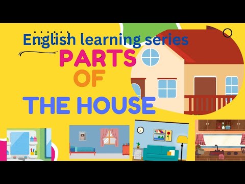 English learning series -parts of the house |kids learning| learn English for kids- English