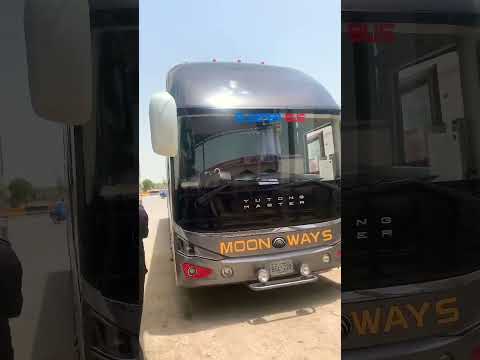 Faisal movers moon ways two buses sleeper #bus #smallbus #shortvideo #train #faisalmovers