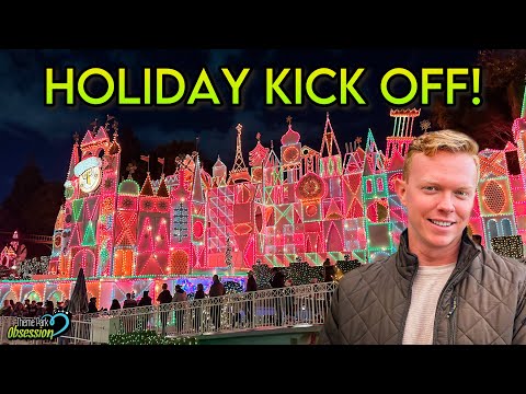 Opening Day For Holidays at Disneyland & Tianas Bayou Adventure! Disneyland Resort Vlog