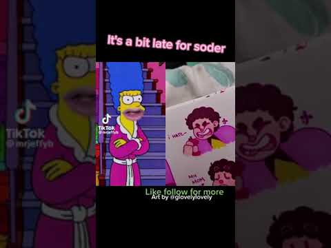 Steven Drinks Soda and Hates Marge