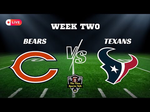 LIVE! SNF! Chicago Bears Vs Houston Texans! Play By Play / Analysis!