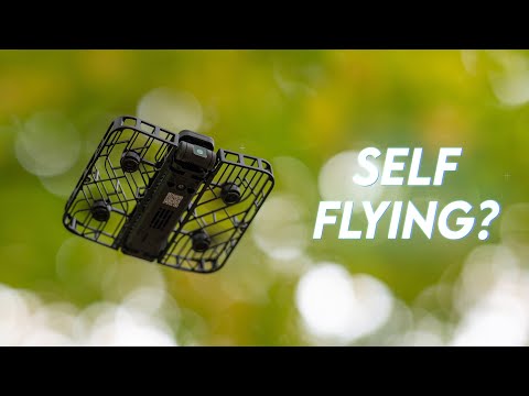 This DRONE flies Automatically! HOVERAir X1