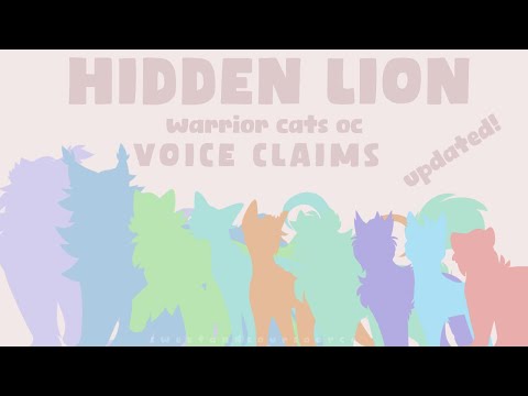 Warrior Cats OC Voice Claims (Updated!)