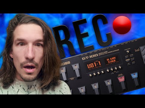 How to record Boss GT-100