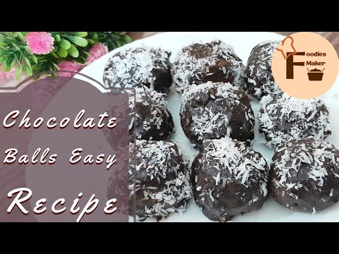 Chocolate Balls Recipe With Biscuits