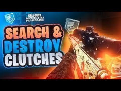 Live Call of Duty Search and Destroy Sniping Modern Warfare 3