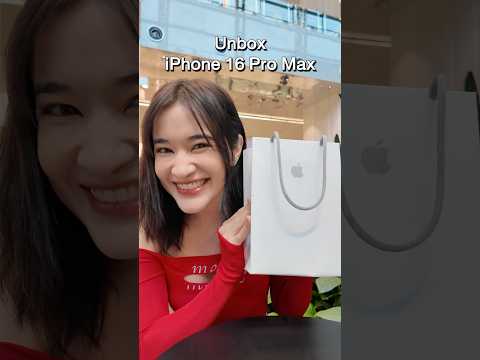 มา Unbox iPhone 16 Pro Max กัน!  #iphone16promax