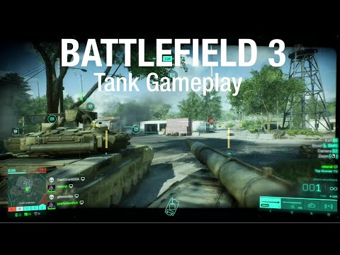 Battlefield 3 Caspian Border Tank Gameplay