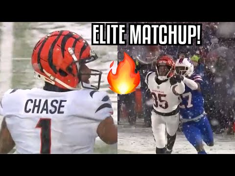 Ja’Marr Chase & Tee Higgins Vs Tre’Davious White (WR Vs CB) Bengals Vs Bills NFL Divisional Playoffs