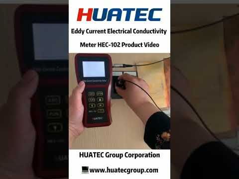 HUATEC Eddy Current Rlectrical Conductivity Meter HEC 102 Product Video