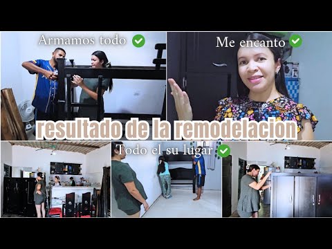 LA REMODELACION ✅️ || ME ENCANTÓ EL CAMBIO|| ESTÁ MUCHO MEJOR|| ASÍ QUEDÓ TODO