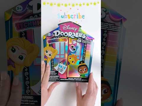 NEW Disney Doorables Technicolor Series! #asmr #unboxing #mini #disney #doorables #toys #shorts