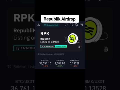 Republik Airdrop - RPK Coin on Bitmart Exchange