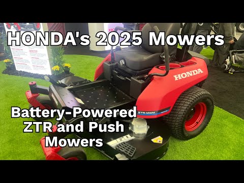 HONDA New 2025 Mowers | Zero Turn and Push Mowers